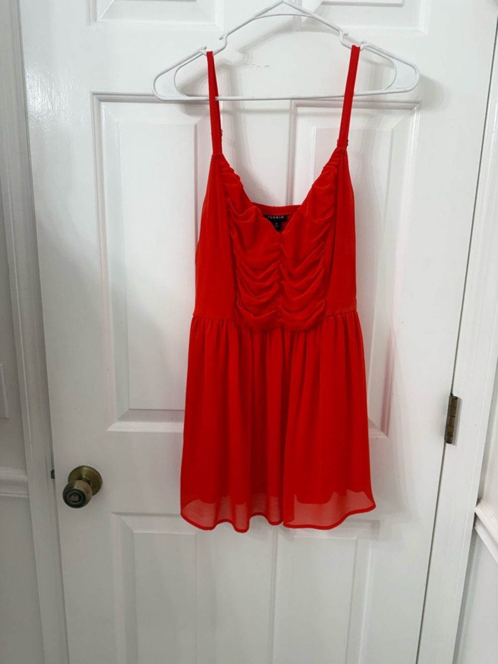 torrid Red Spaghetti Strap Tank Dress